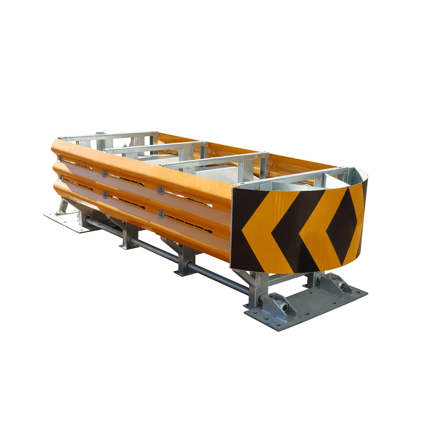 Customized Hot-DIP Galvanizing Power Coating Highway Guardrail Crash Cushion for Traffic Safety Barrier