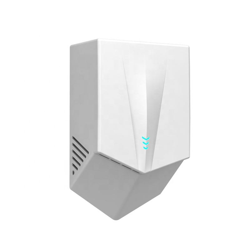 V Shape Wall Mounted Automatic Induction Stainless Steel High Speed Dryer Commercial ABS Hotel Toilet Hand Dryer