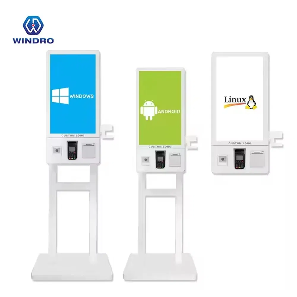 27inch Touch Interactive Self Service Kiosk POS System Self Ordering Machine Self- Ordering Payment Kiosk for Restaurant