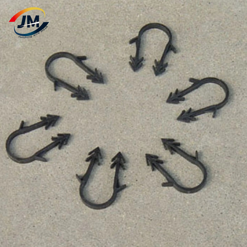 Plastic Staple 40mm 60mm for Fix Heating Pipes Parts