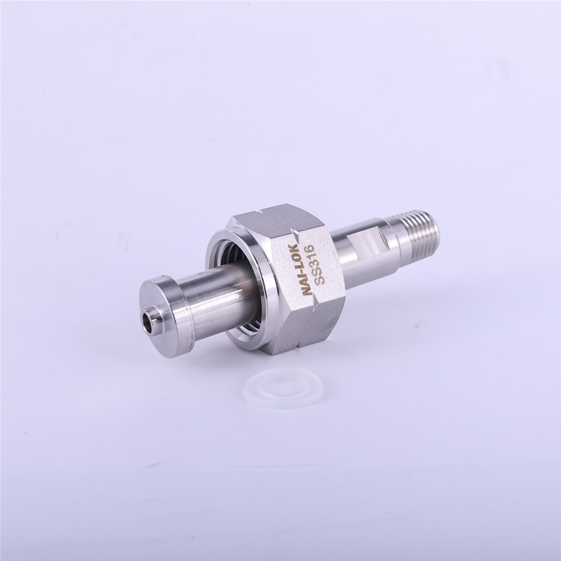 Nai-Lok Stainless Steel 3000psi Cylinder Connector Cga540 for Gas Cylinder Regulator Cylinder Connector