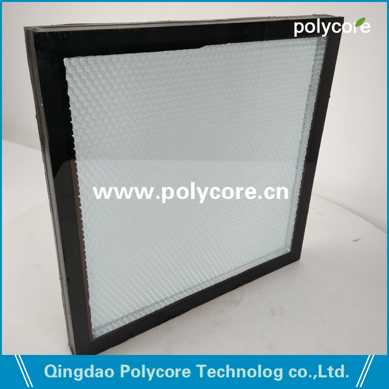 Honeycomb Core in Building Glass Save Energy for Building