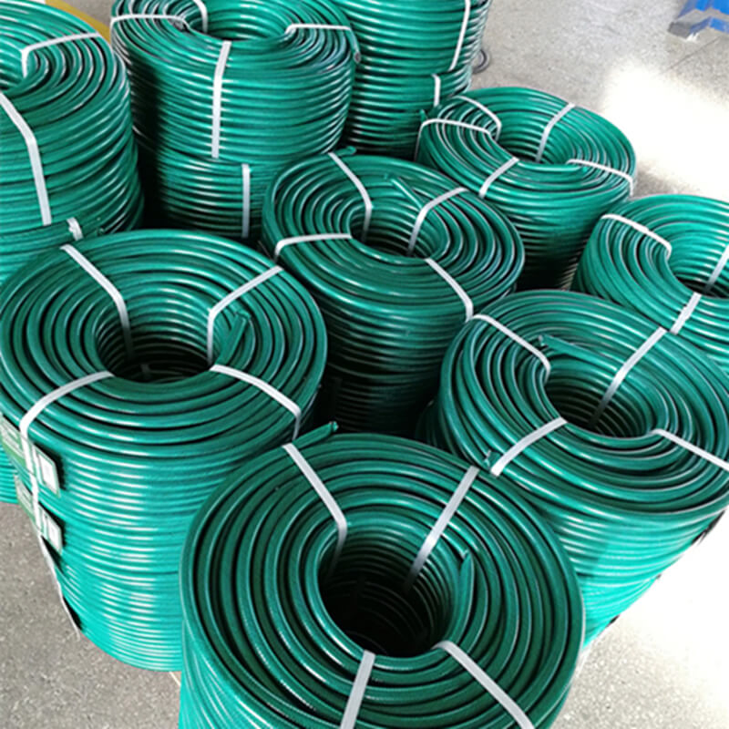 1/2" 12mm Flexible Water PVC Knitted Garden Hose Pipe for Gardening Watering