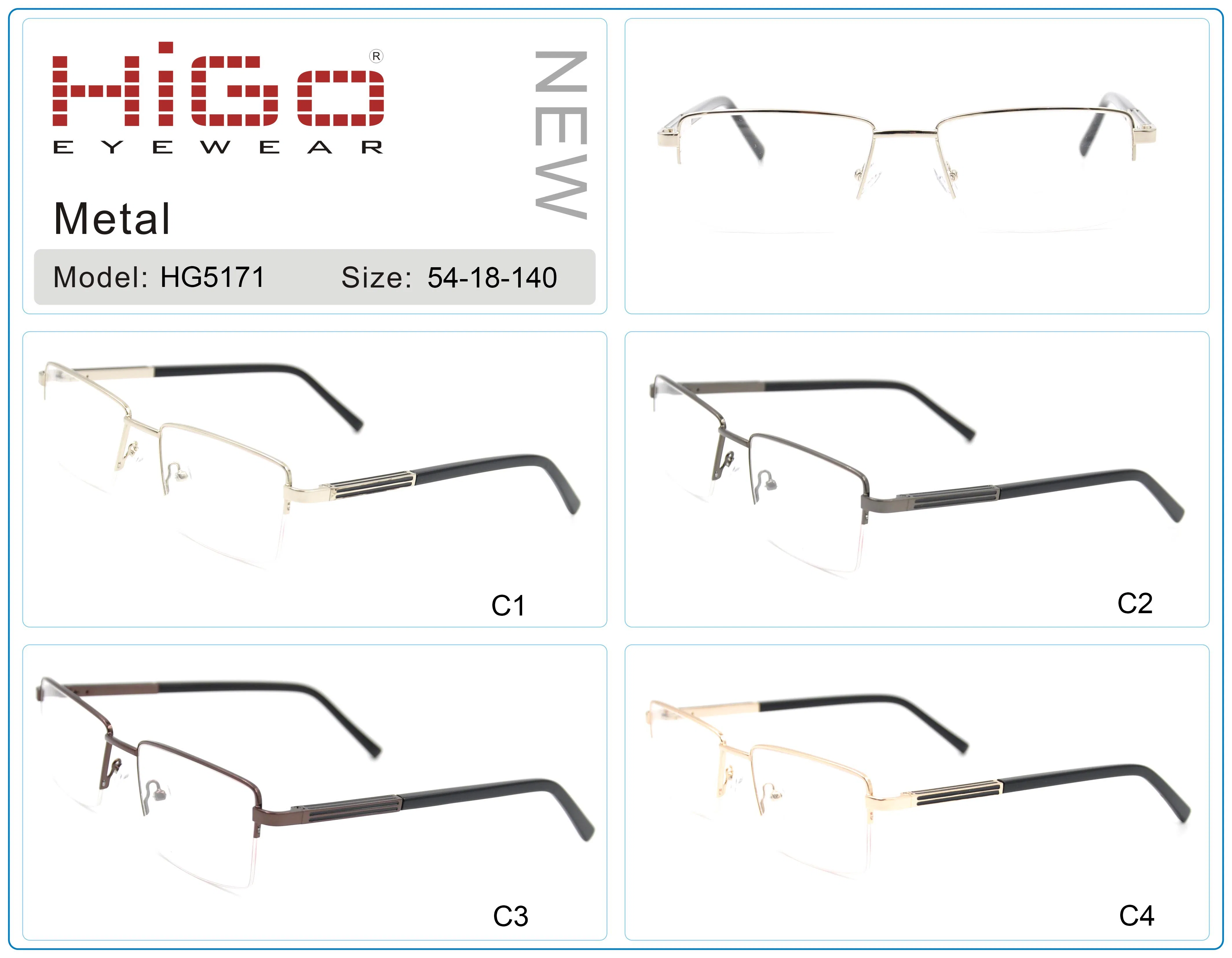 Man Model China Stock Metal Optical Frame with Good Price