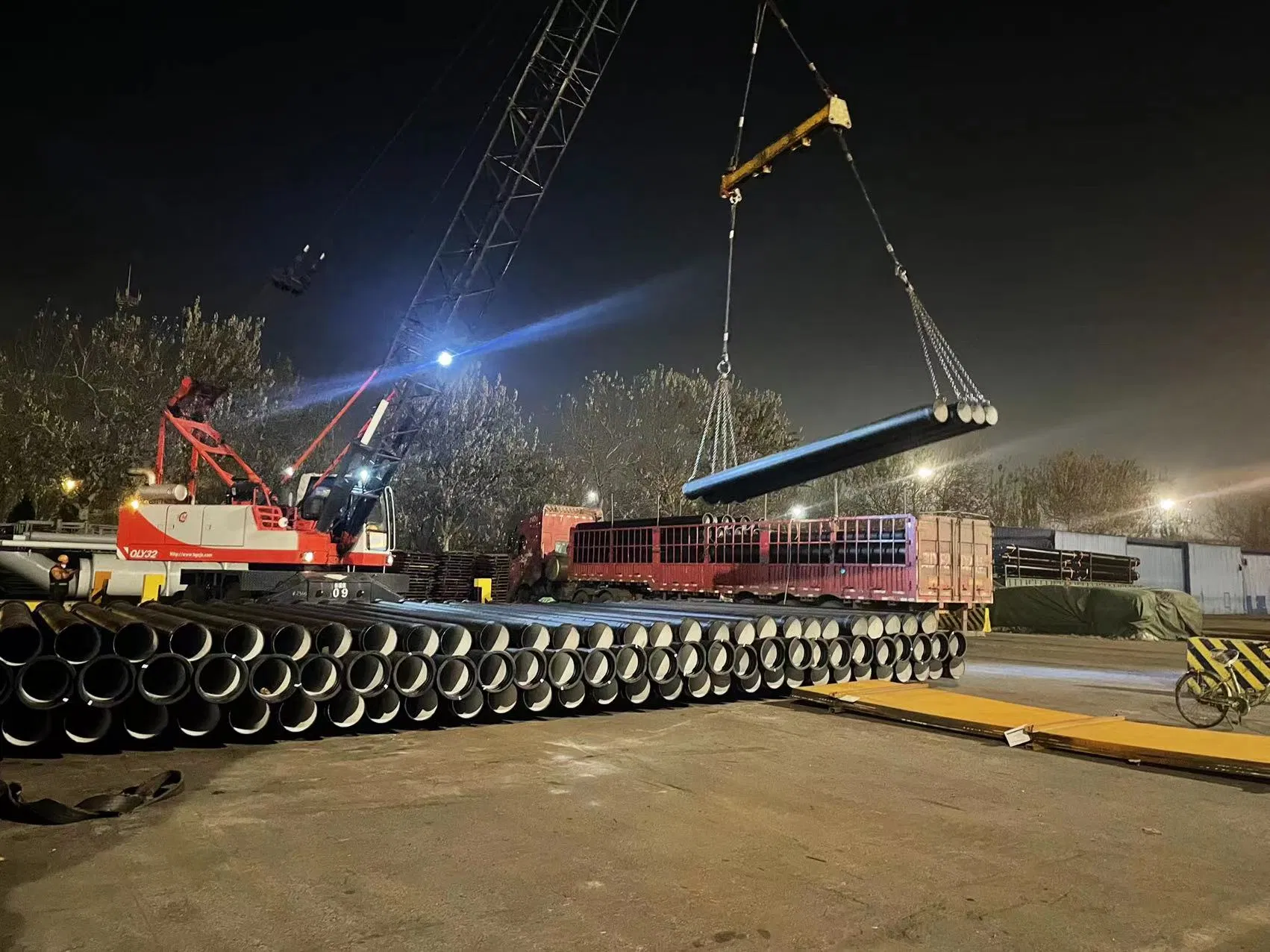 Manufacturers Standards ISO 2531 Dci Pipe Class K7 K9 100mm 150mm Ductile Cast Iron Pipe