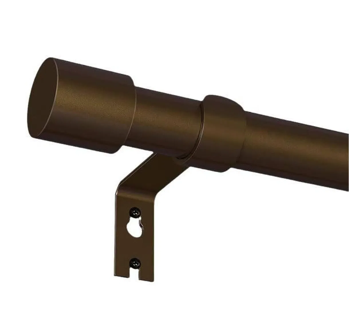 Best Selling Curtain Rods for Blackout Drapes - Extendable 28-48 Inch Metal Rod with Finials - Wall/Window Mount