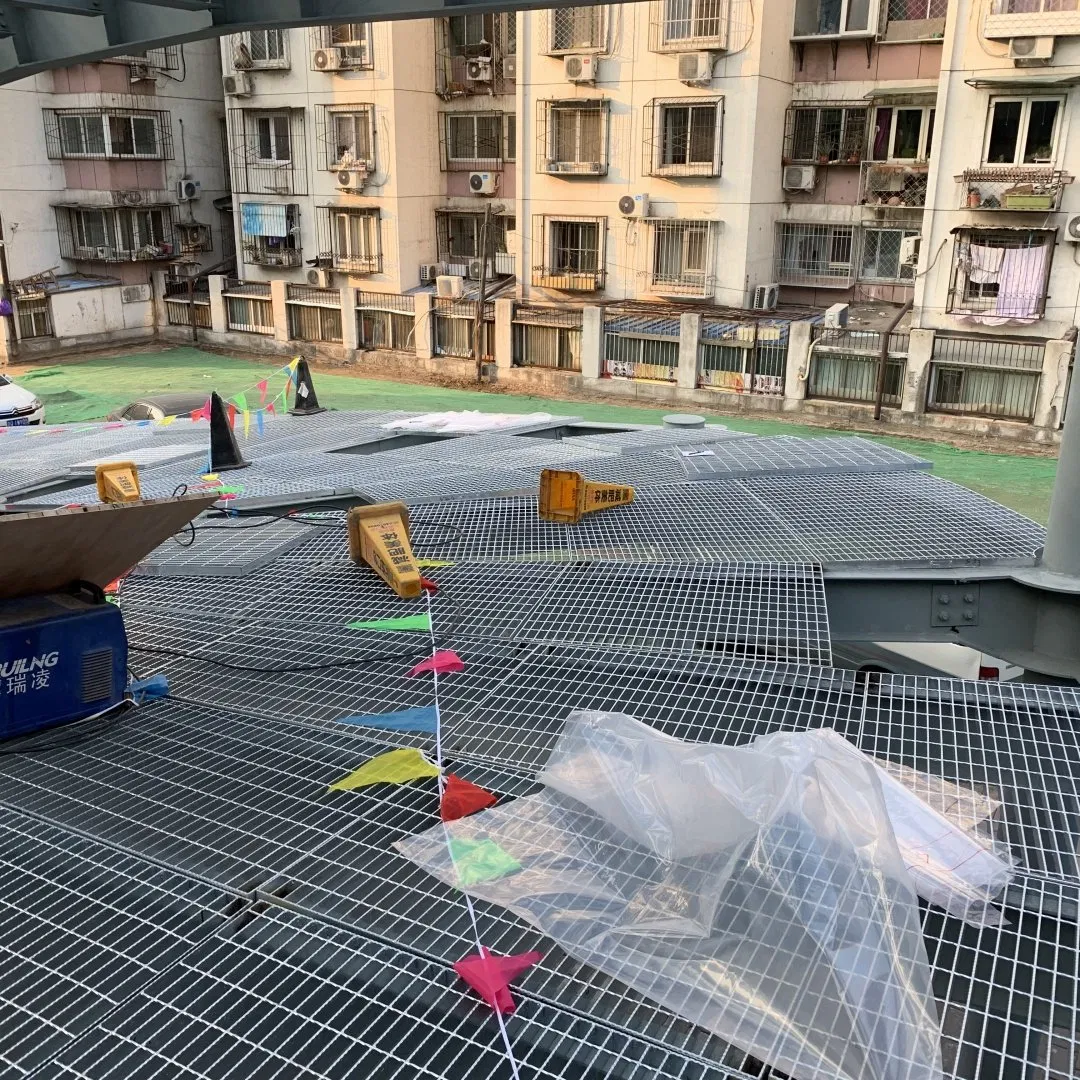 Hot Sale Anti-Slip Steel Grating Floor Grid for Catwalks and Stair Treads