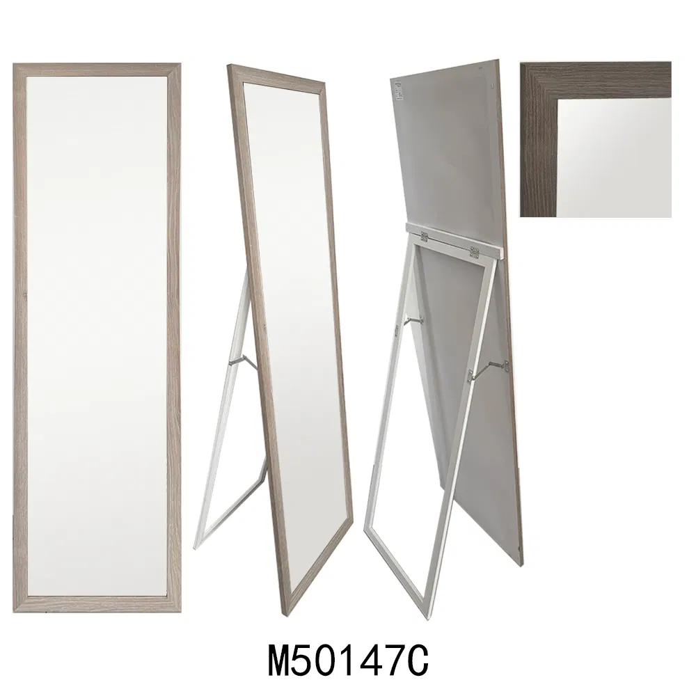 Antique Mirrors Over-Sized Full Length Mirror Wooden Free Standing Mirror 156X46X1.5cm