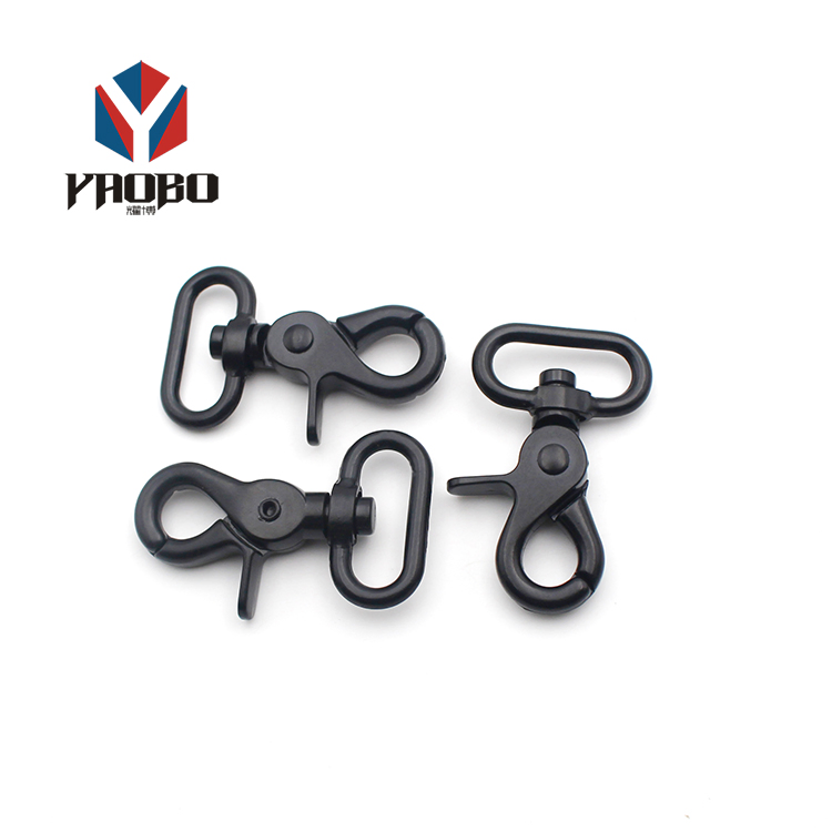 Spring Steel Bag Trigger Lobster Clasp Buckle Swivel Eye Bolt Dog Leash Snap Hanging Hook