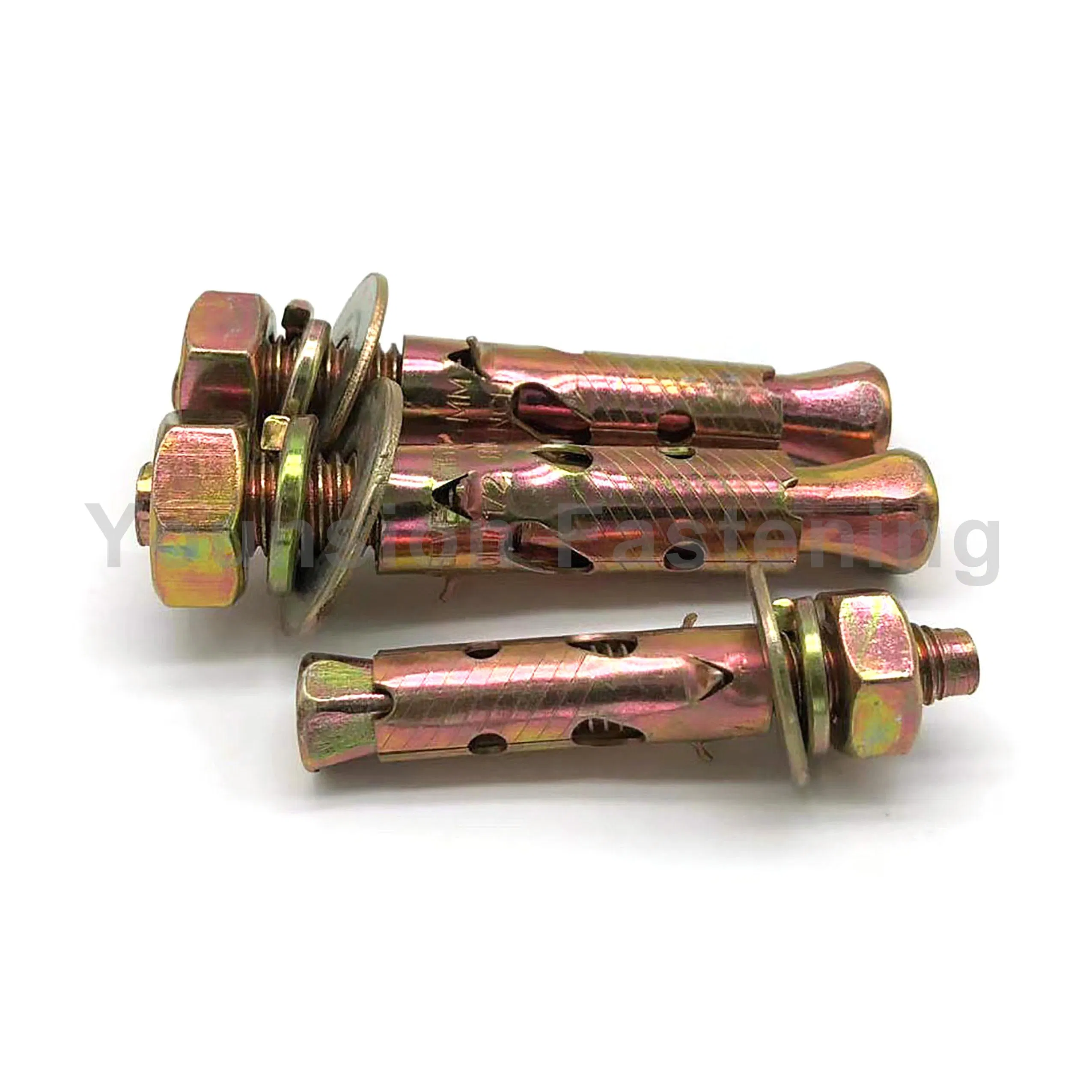 Wholesale High Quality 3/8 Sleeve Bolt Antiskid Shark Fin Type Anchors Fish Anchor Bolt Concrete Anchor