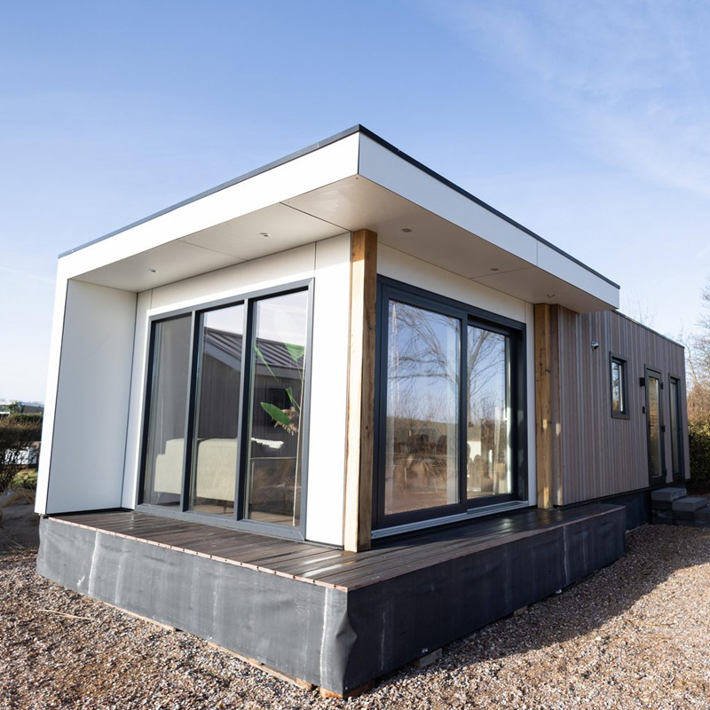 Prefabricated Frame House 2 Bedroom Building Low Cost Prefabricated House, High Quality Light Steel House Modular Prefabricated House