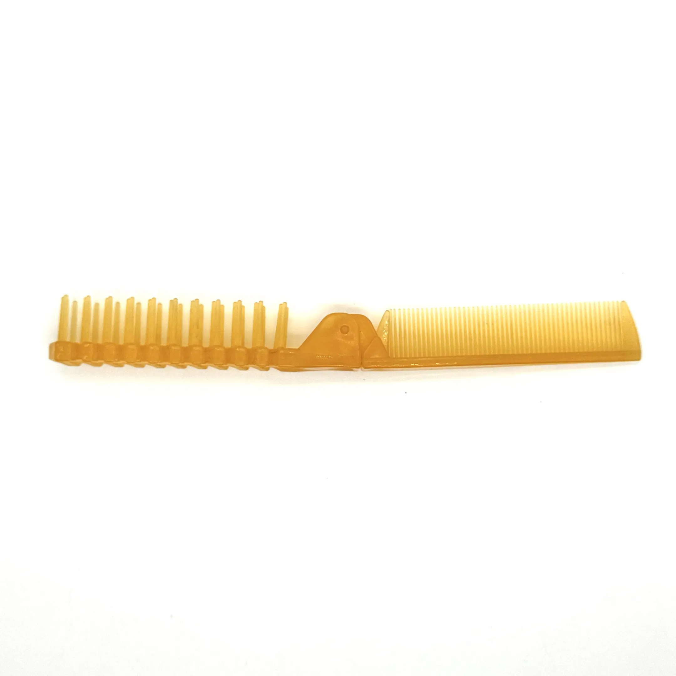 Hotel Orange Plastic Folding Comb 07