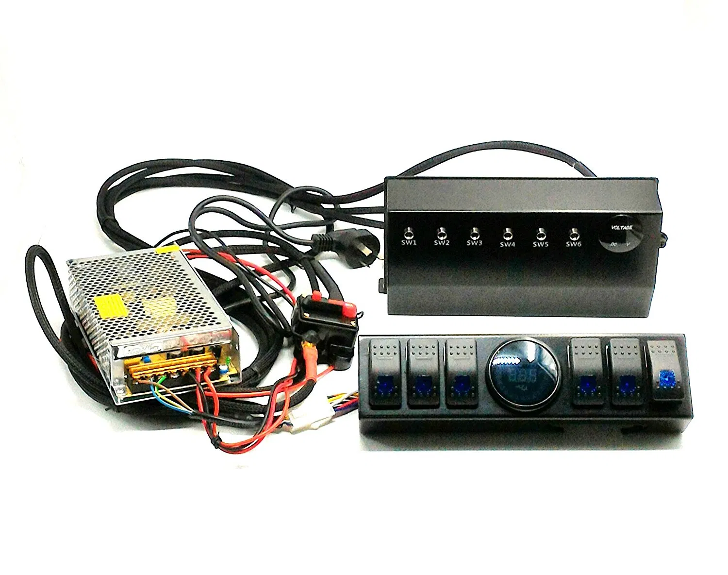 Jeep Wrangler 6-Switch Relay Panel Assembly