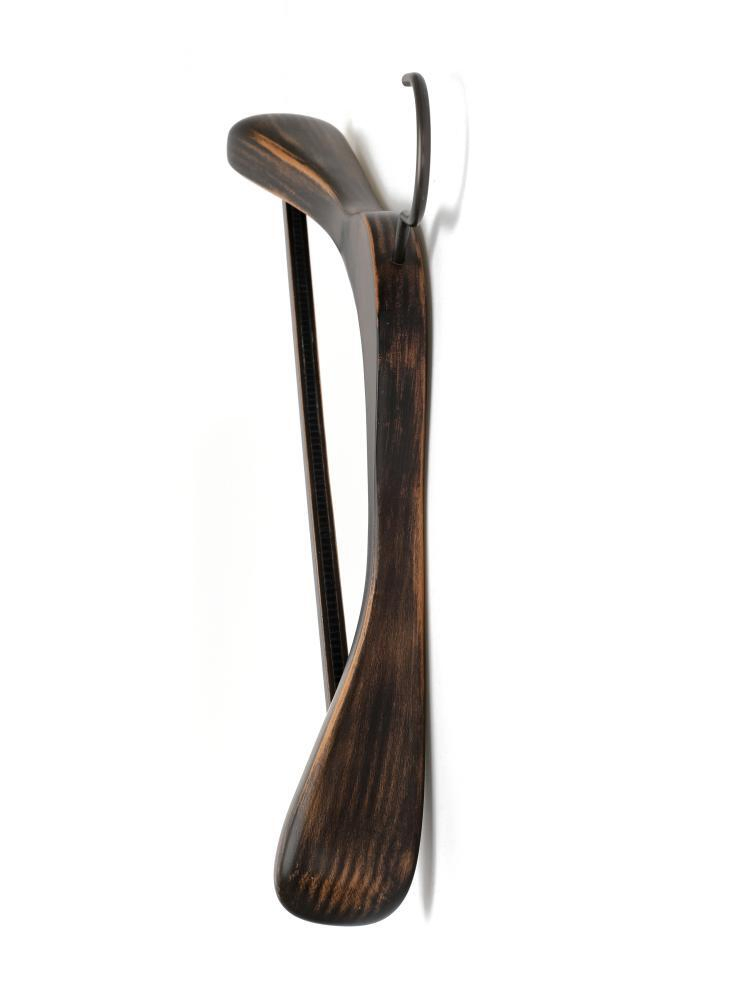 Shoulder Wooden Clothes Suit Clothing Coat Hanger with Clips