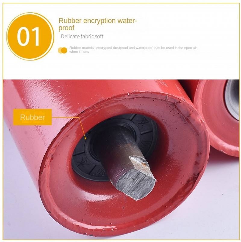 Heavy Duty Industry 3mm Tube 89mm Diameter Belt Conveyor Steel Roller