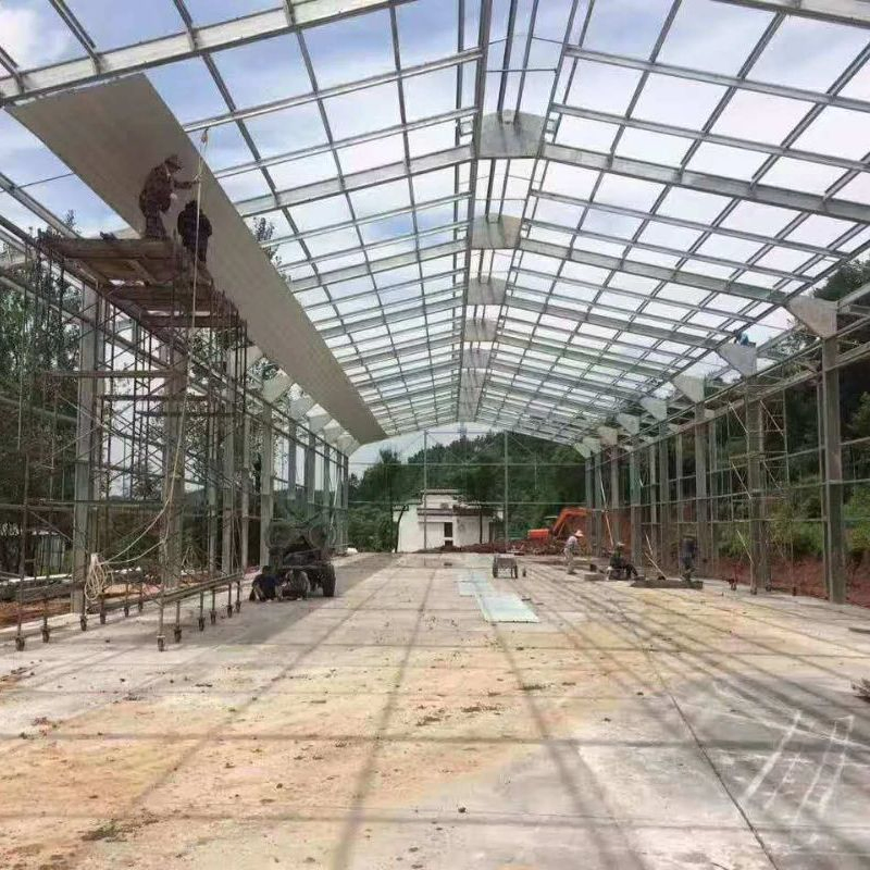 Low Cost Light Steel Structure Frame Factory Offer Prefabricated Warehouse