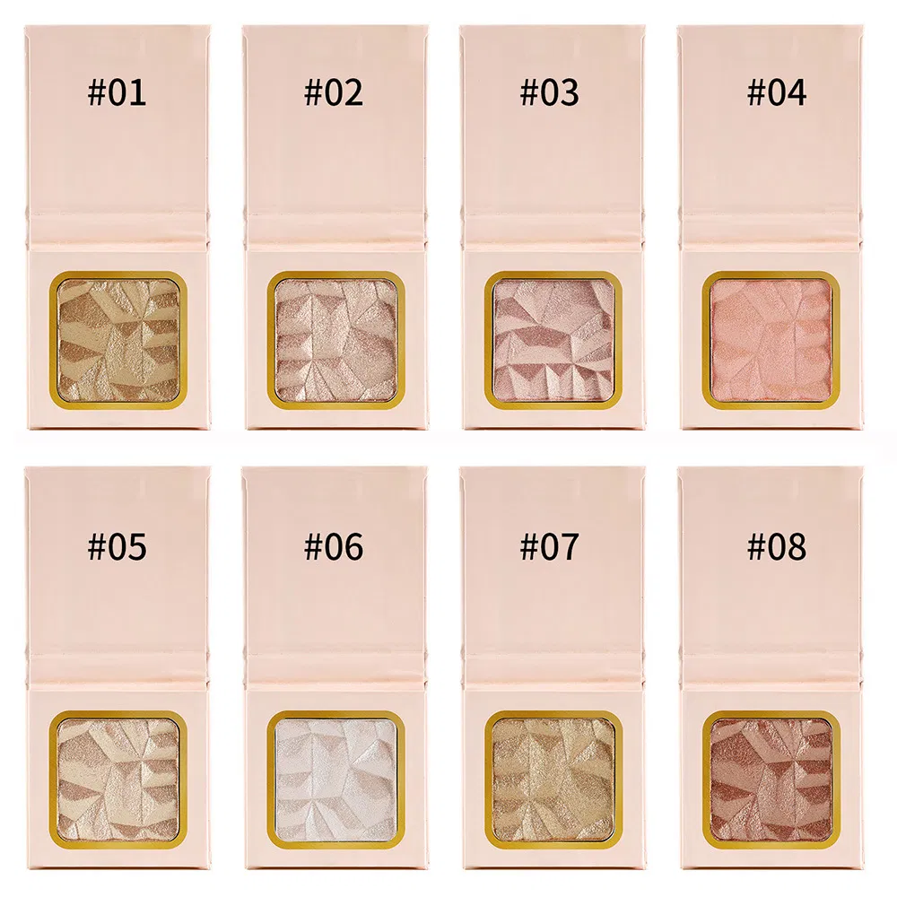 Personalized Cosmetics Face Makeup Pressed Contour Highlighter Palette