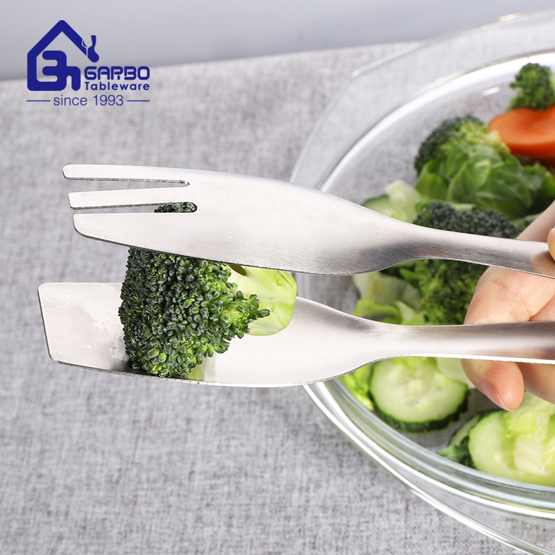 Home Use Kitchenware Cheap Price 201 Stainless Steel Multifunctional Tongs for Food Serving Kitchen Tools Barbeque Tongs