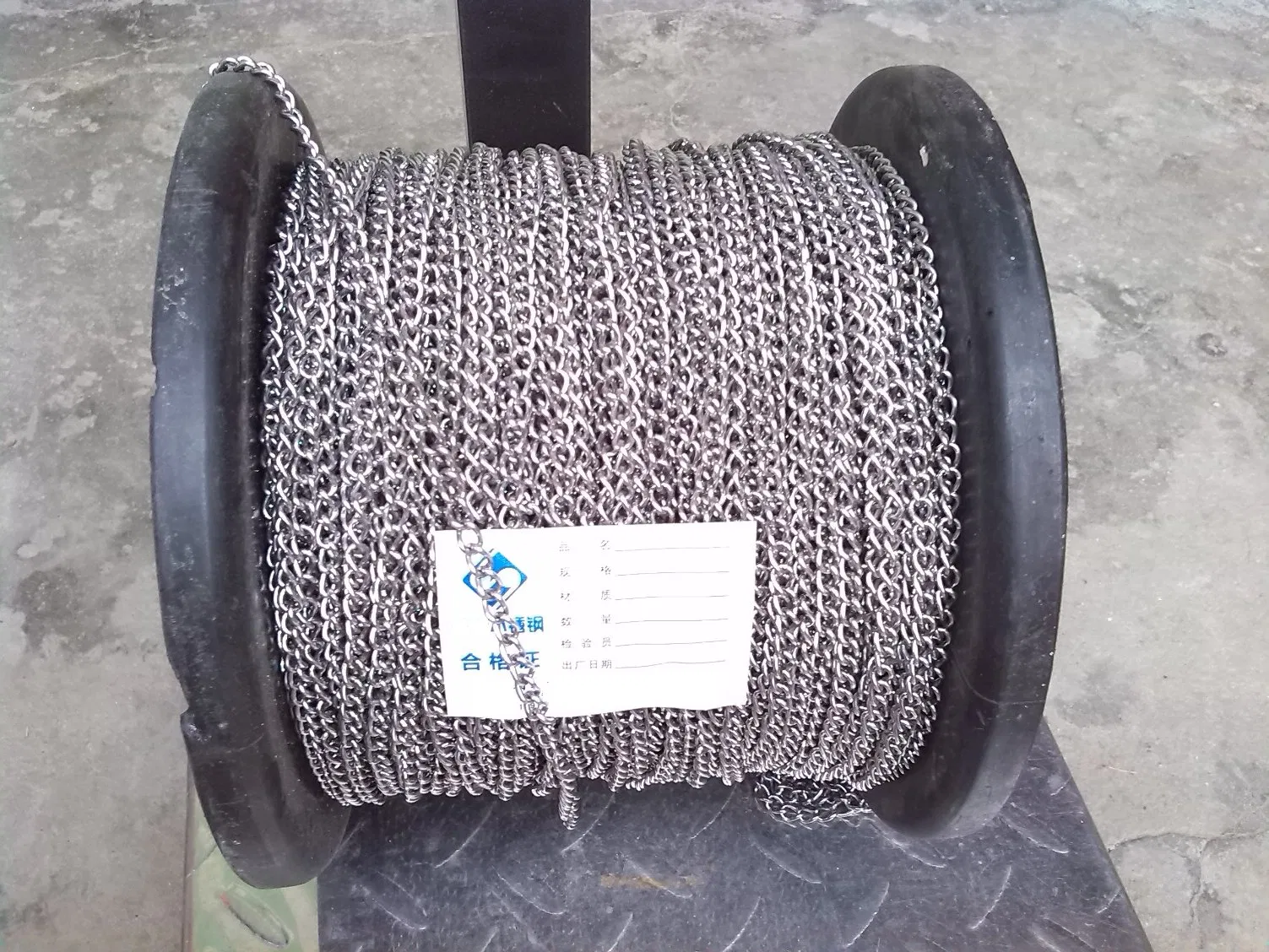 Stainless Steel 8 Type Chain with AISI304 and AISI316