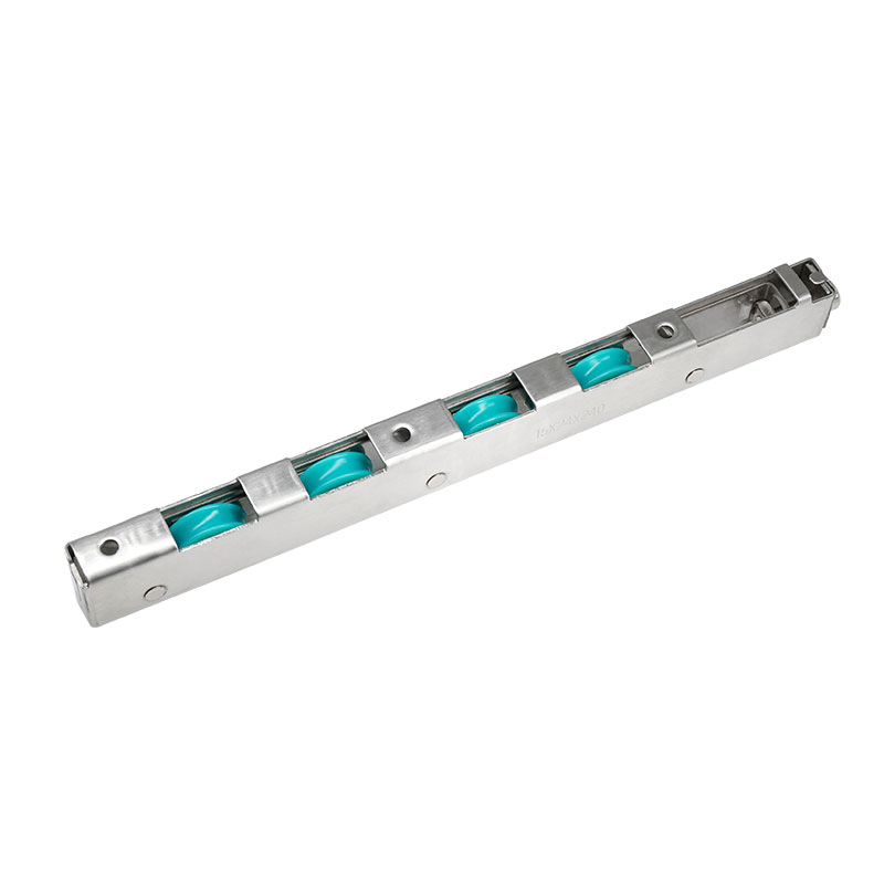 Silent Smooth Running U Groove Aluminium PVC Window Door Concealed Sliding Rollers