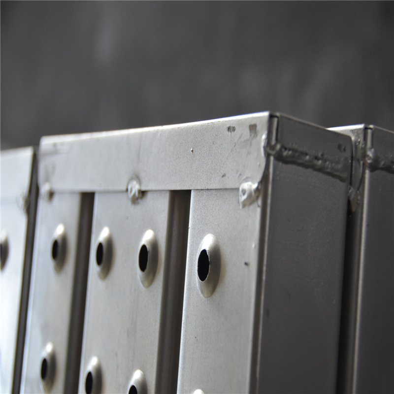 Pre-Galvanized Step Steel Staircase Scaffold Plank in Layher Style for Construction