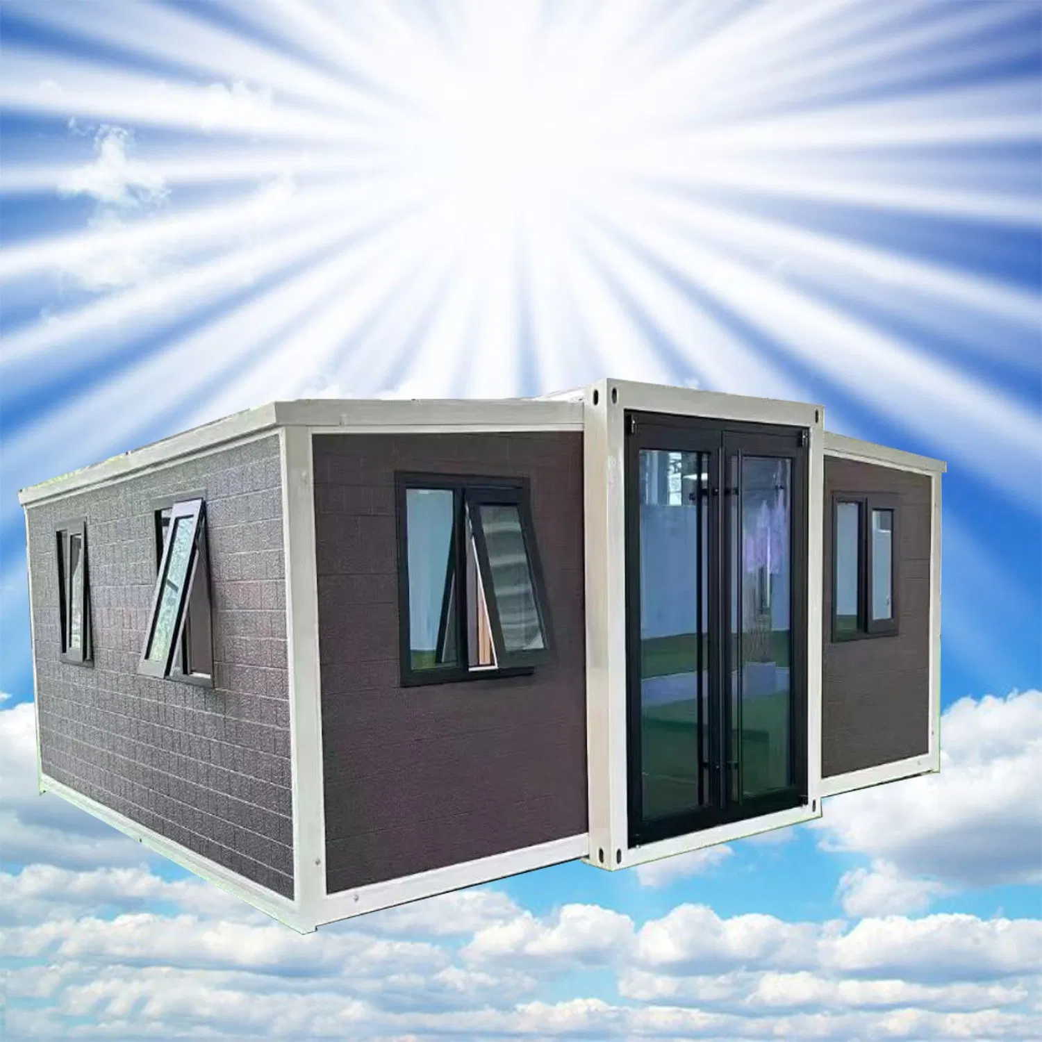 Export Customized Double Wing Folding Box Expansion Room