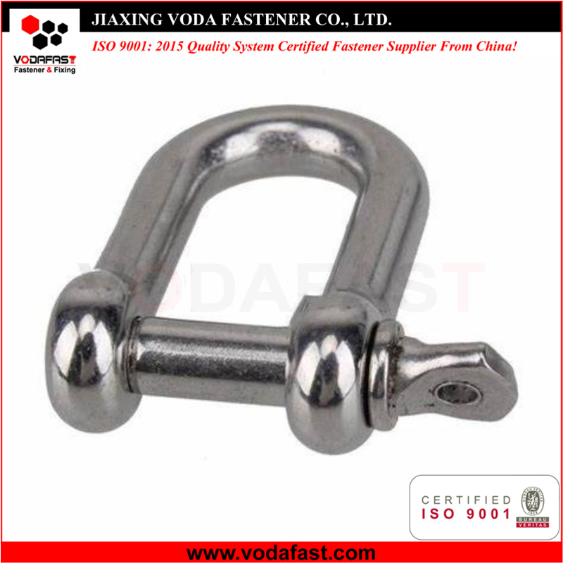 Vodafast High Tensile Carton Steel D Shackle with Zinc Plated