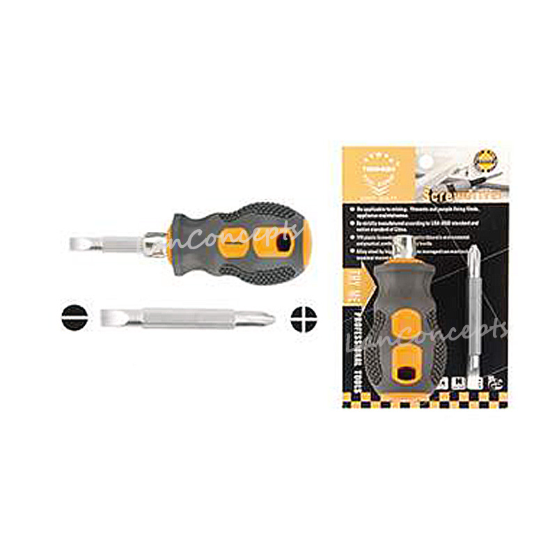 Removable Screwdriver Slotted Screwdriver Phillips Screwdriver Cr-V Multifunctional Screwdrivers