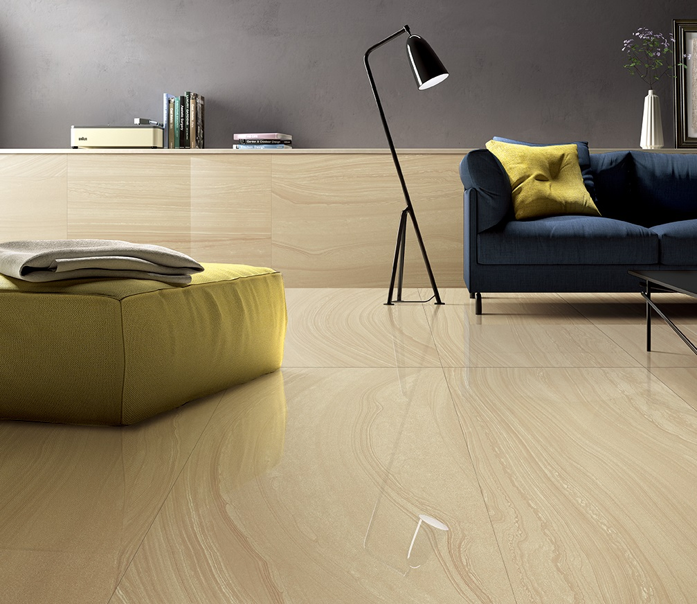 Wholesale Marble Look Grey Color Polished Glazed Porcelain Ceramic Floor Tile