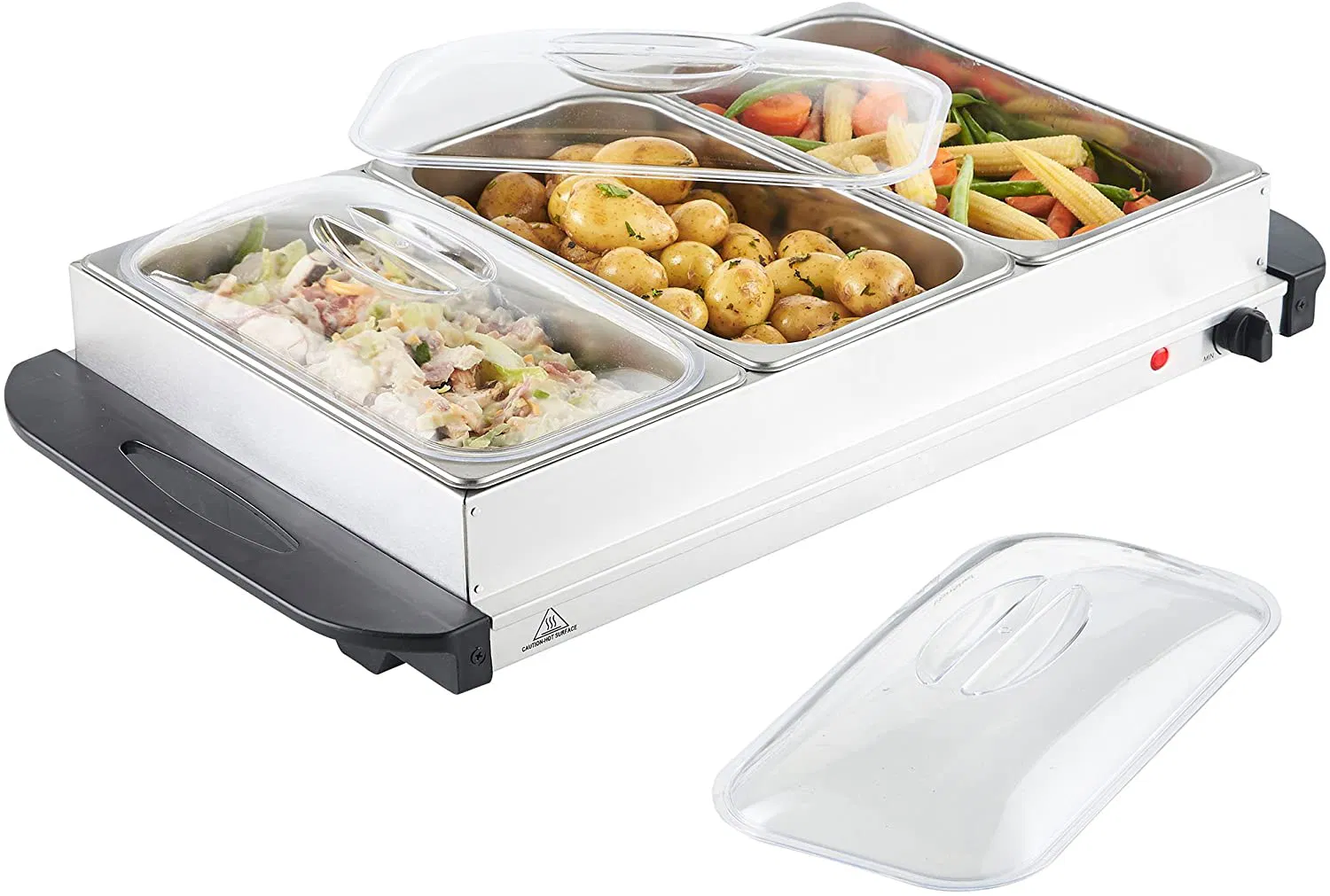 300W Buffet Warmer with Auto-Thermostat