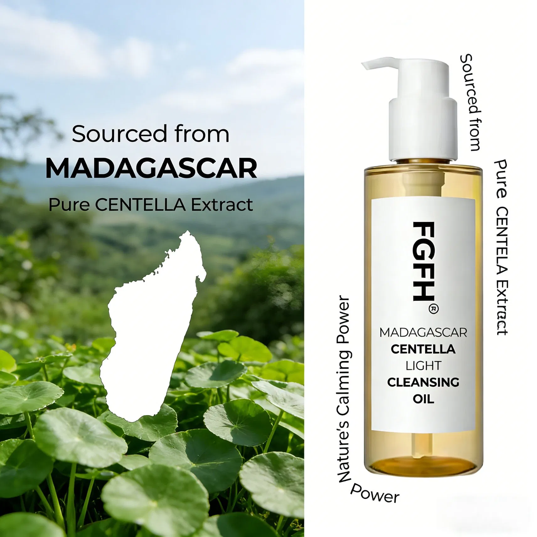 Makeup Remover Facial Cleanser Madagascar Centella Light Cleansing Oil Double Cleansing Deep Cleaning Gentle Oil