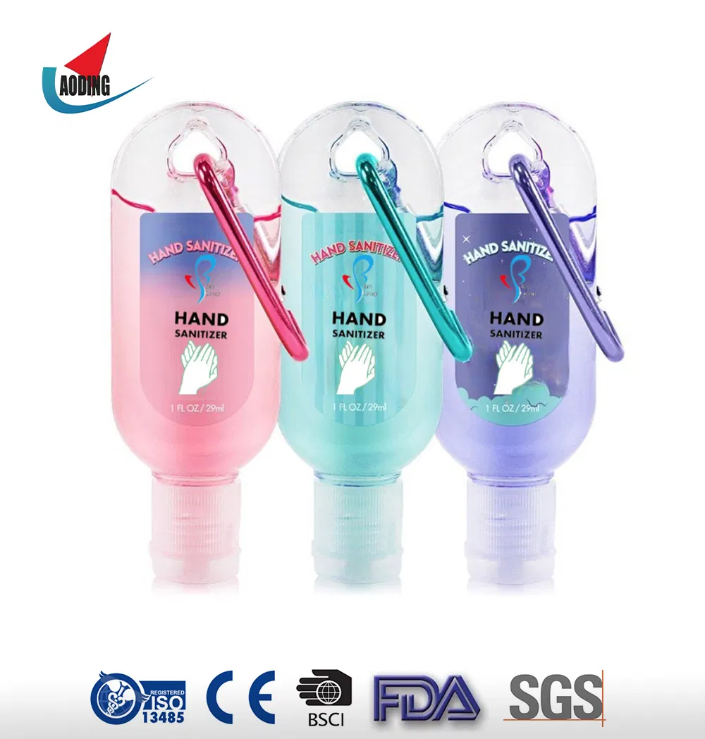 Small Hand Sanitizer Holder Keychain