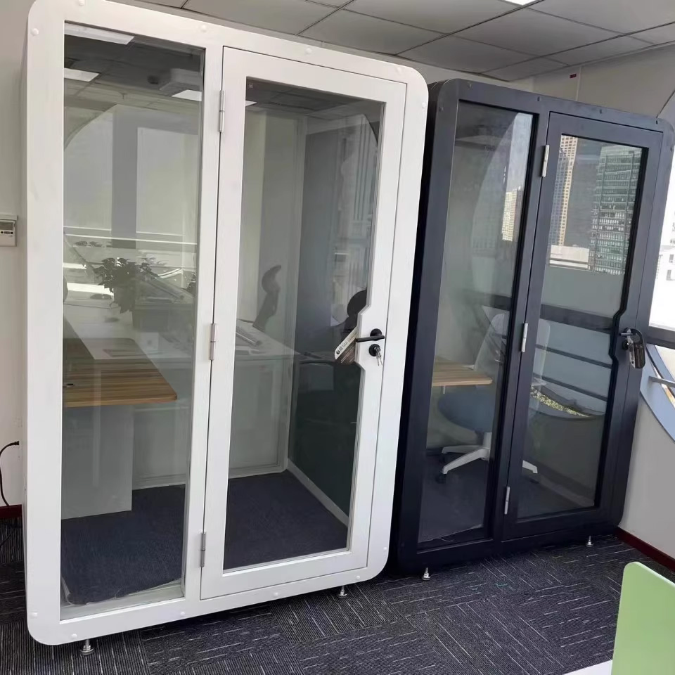 Professional Acoustic Booth for Live Streaming, Soundproof Office Pod for Private Work