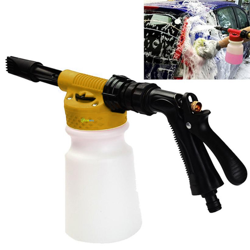 0.9 Liter Detergent Mixing Window Cleaning Car Washing Hydro Foam Sprayer with Brass Connecting