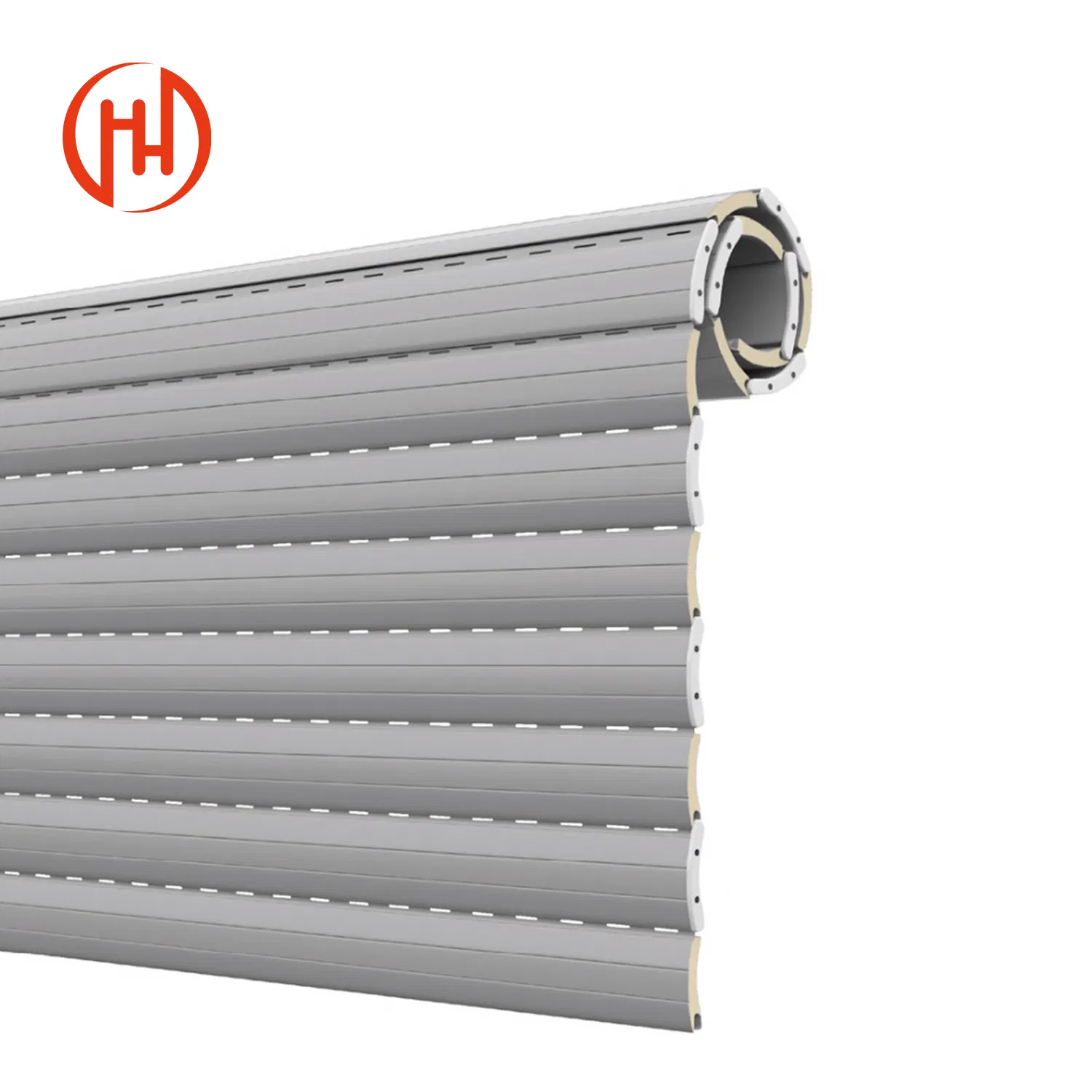 Factory Wind Proof Rolling Shutter Door Automatic Electric Roller Shutter Garage Door
