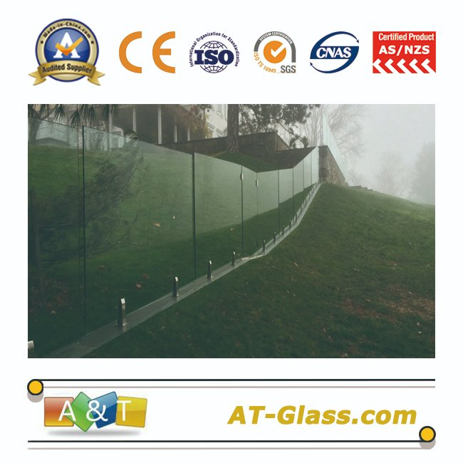 Art Laminated Glass Clear Tempered Glass/Toughened Glass with Certificate