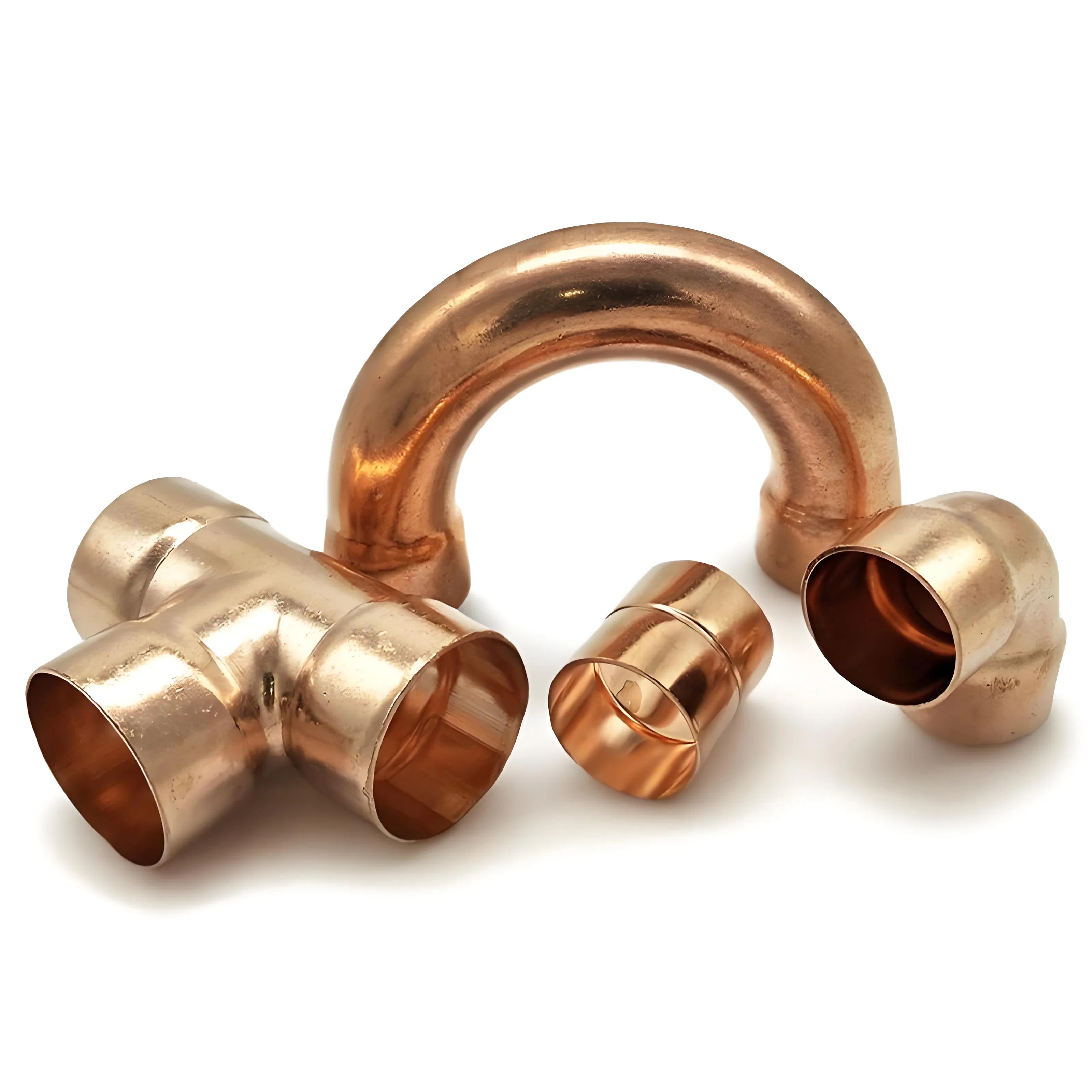 6.35*17.8*19.2 Copper Fitting U Bend for Air Condition Refrigeration HVAC Fitting