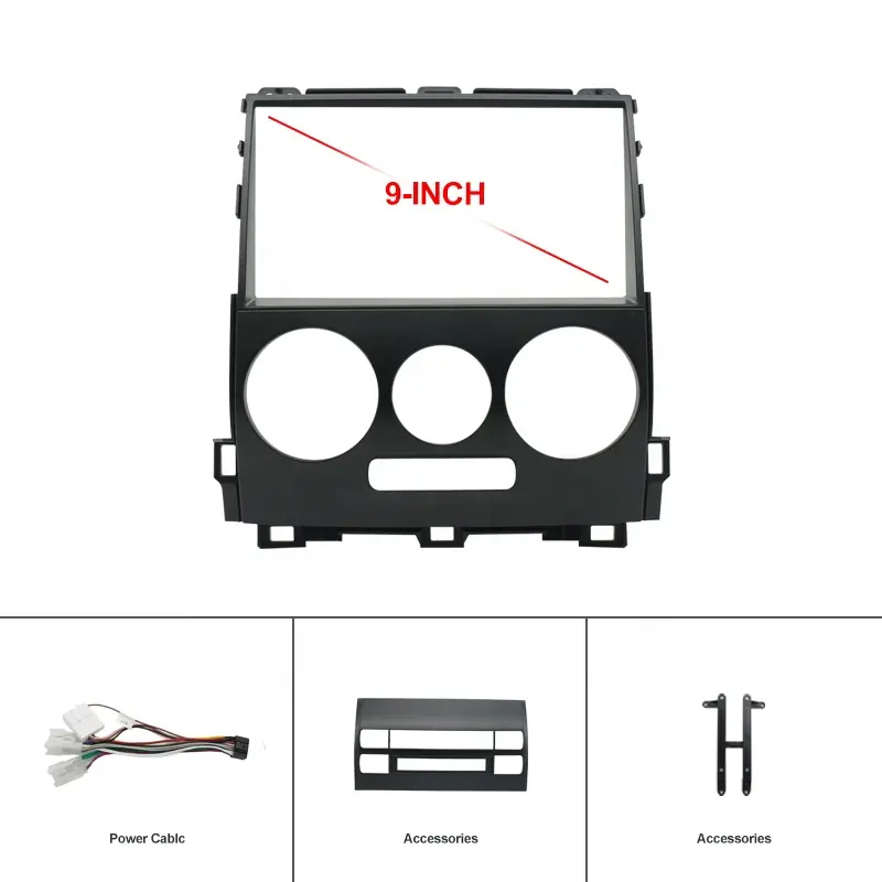 Рама GPS-навигатора для Toyota Prado (2003-2009) 9 дюймов