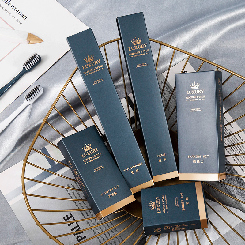 Popular New Product Hotel Toiletries Set Disposable Toothbrush