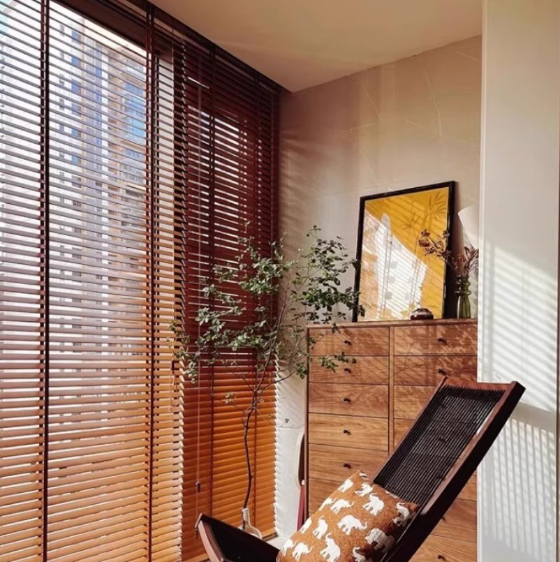 Anti - Fading Wooden Blinds Slats - Maintain Their Color and Appearance Over Time