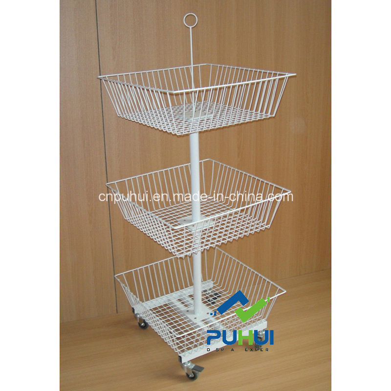 5 Layer Spinning Steel Wire Bin Plush Toys Metal Rack Display (PHY205)
