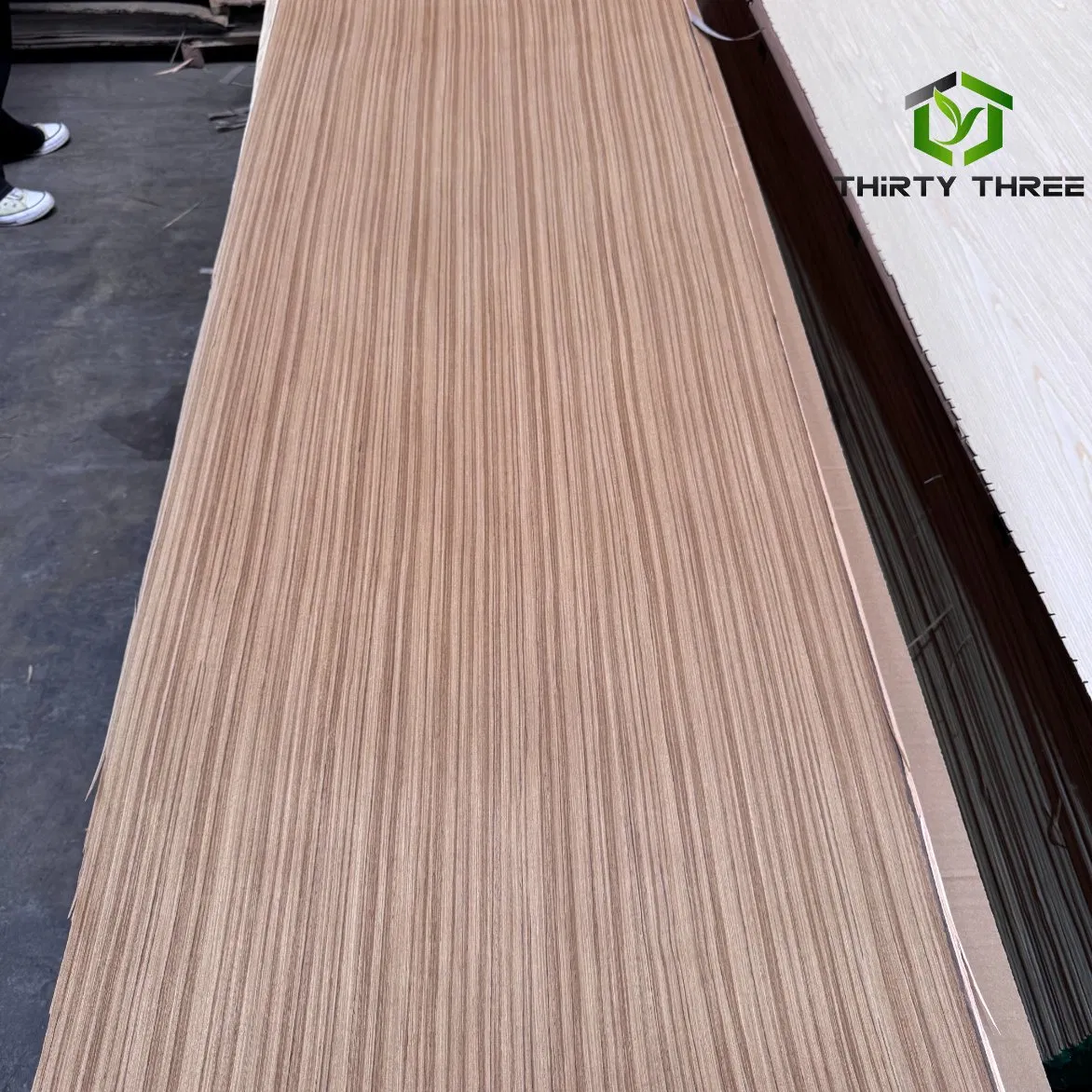 0.35mm Artificial Wood Veneer Engineered Plywood Face Veneer with Good Quality