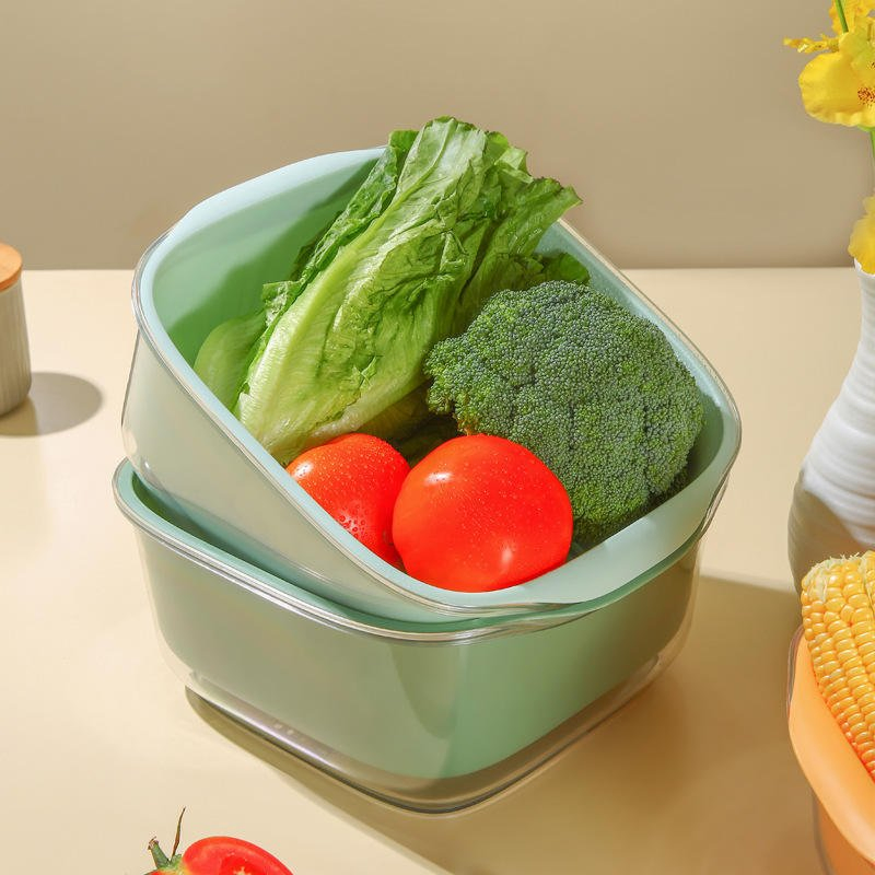 Multi-Purpose Thickened Plastic Basket for Kitchen Drainage Solutions
