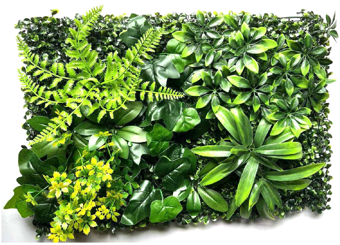 Забор садовый вертикальный искусственные растения декор стен