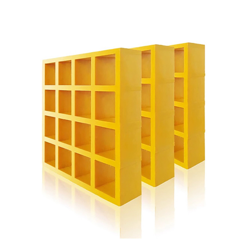 Custom Cut Edges Smooth Finish Safety FRP Grating