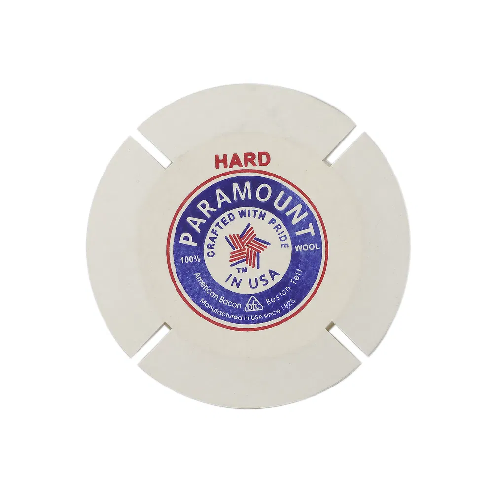 Войлочный полировальный круг для стекла 100% шерсть