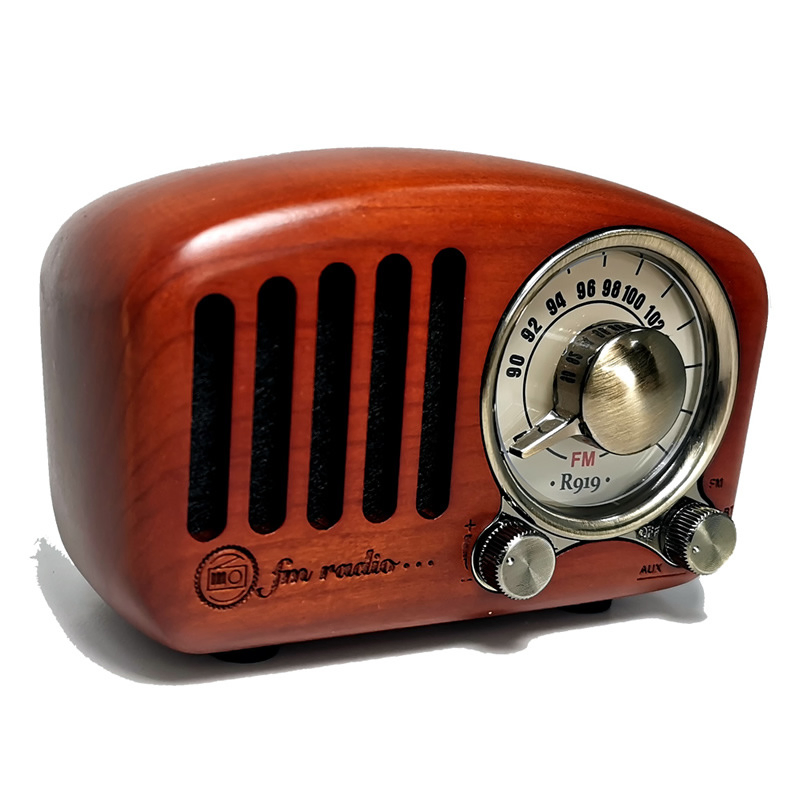 Деревянный Bluetooth-динамик-радио Creative