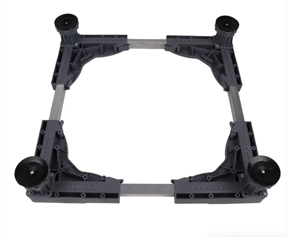 Adjustable Washing Machine Base with Lifting Feet Fridge Stand Air Conditioner Bracket