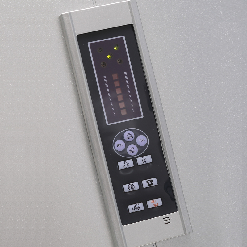 CE Sliding Door 5mm Tempered Glass Multifunction Steam Shower Room with 3kw Steam Generator (LTS-602)