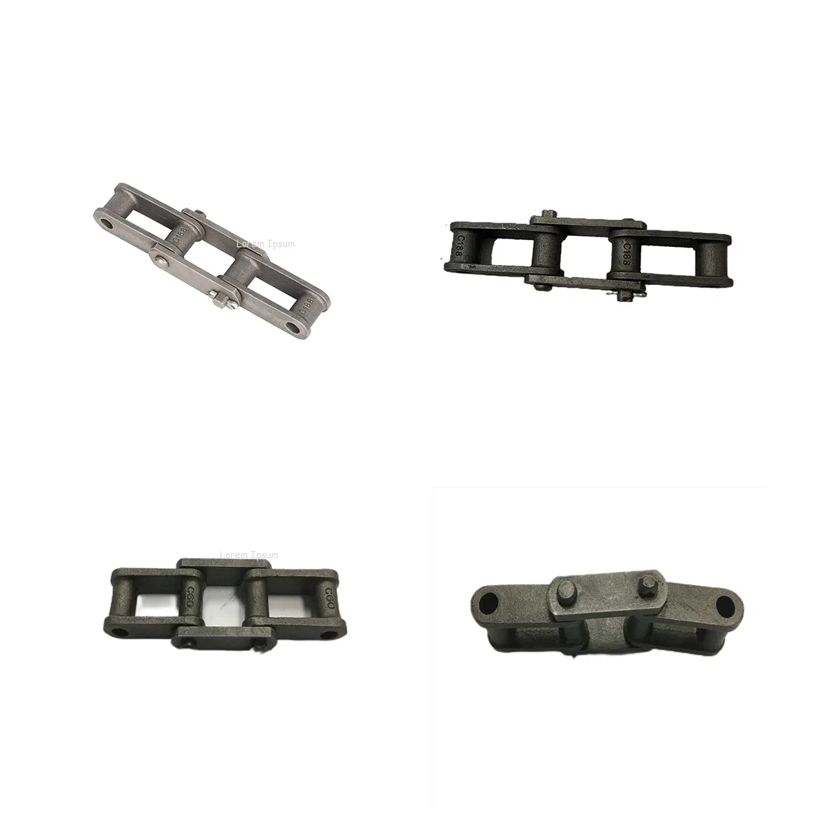 Standard Special Cast Iron Alloy Steel Combine Chains C188 High Quality Conveyor Chains